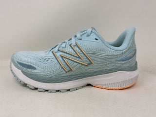 New Balance Women's X 860 V12 Running Shoes Blue/Light Mango Blue