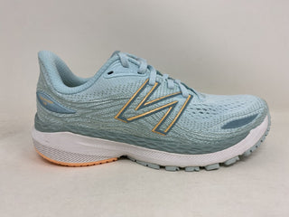 New Balance Women's X 860 V12 Running Shoes Blue/Light Mango Blue