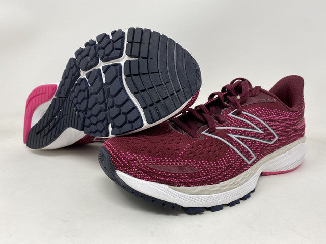 New Balance Women's X 860 V12 Running Shoes Garnet/Pink Glo Size 6.5 B Medium US