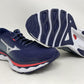 Mizuno Women's Wave Sky 5 Running Shoes Peacoat Blue