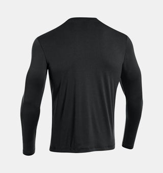 Under Armour Mens Tech Long sleeve T-Shirt - Black - Small