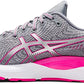 ASICS Women's Gel Cumulus 24 Running Shoes Sheet Rock/Pink/Gray 10 B (M) US