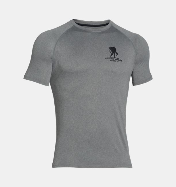 Under Armour Men's WWP Tactical Graphic T-Shirt - Grey- Small