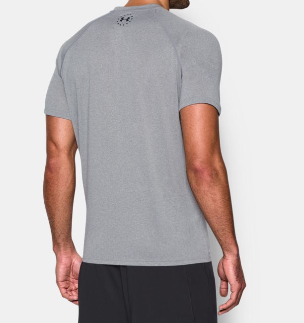 Under Armour Men's WWP Tactical Graphic T-Shirt - Grey- Small