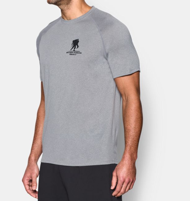 Under Armour Men's WWP Tactical Graphic T-Shirt - Grey- Small