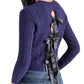 Steve Madden - Jeany Bow Back Cable Knit Sweater