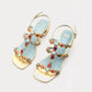 Frances Valentine - Women Kiki Gem Nappa With Rhinestones Heel