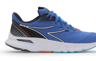 Diadora Men's Mythos Blushield Volo 2 Shoes Black/White/Orange