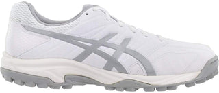Asics Women'S Lethal Mp7 Field Turf Shoes Mid White/Grey Size 11 B Medium Us