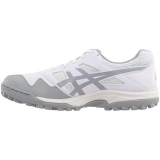 Asics Women'S Lethal Mp7 Field Turf Shoes Mid White/Grey Size 11 B Medium Us