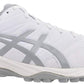 Asics Women'S Lethal Mp7 Field Turf Shoes Mid White/Grey Size 11 B Medium Us