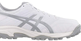 Asics Women'S Lethal Mp7 Field Turf Shoes Mid White/Grey Size 11 B Medium Us