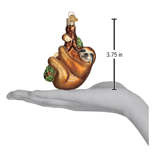 Christmas Sloth Ornament