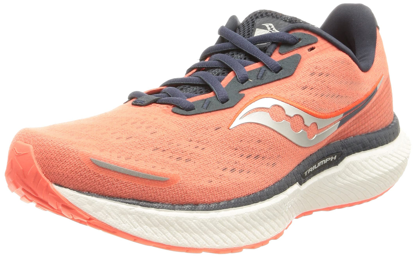 Saucony Women's Triumph 19 Running Shoes Sunstone/Nigh Orange Size 6 B (M) Us