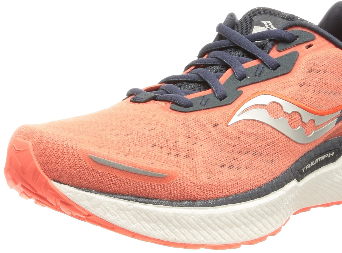 Saucony Women's Triumph 19 Running Shoes Sunstone/Nigh Orange Size 6 B (M) Us