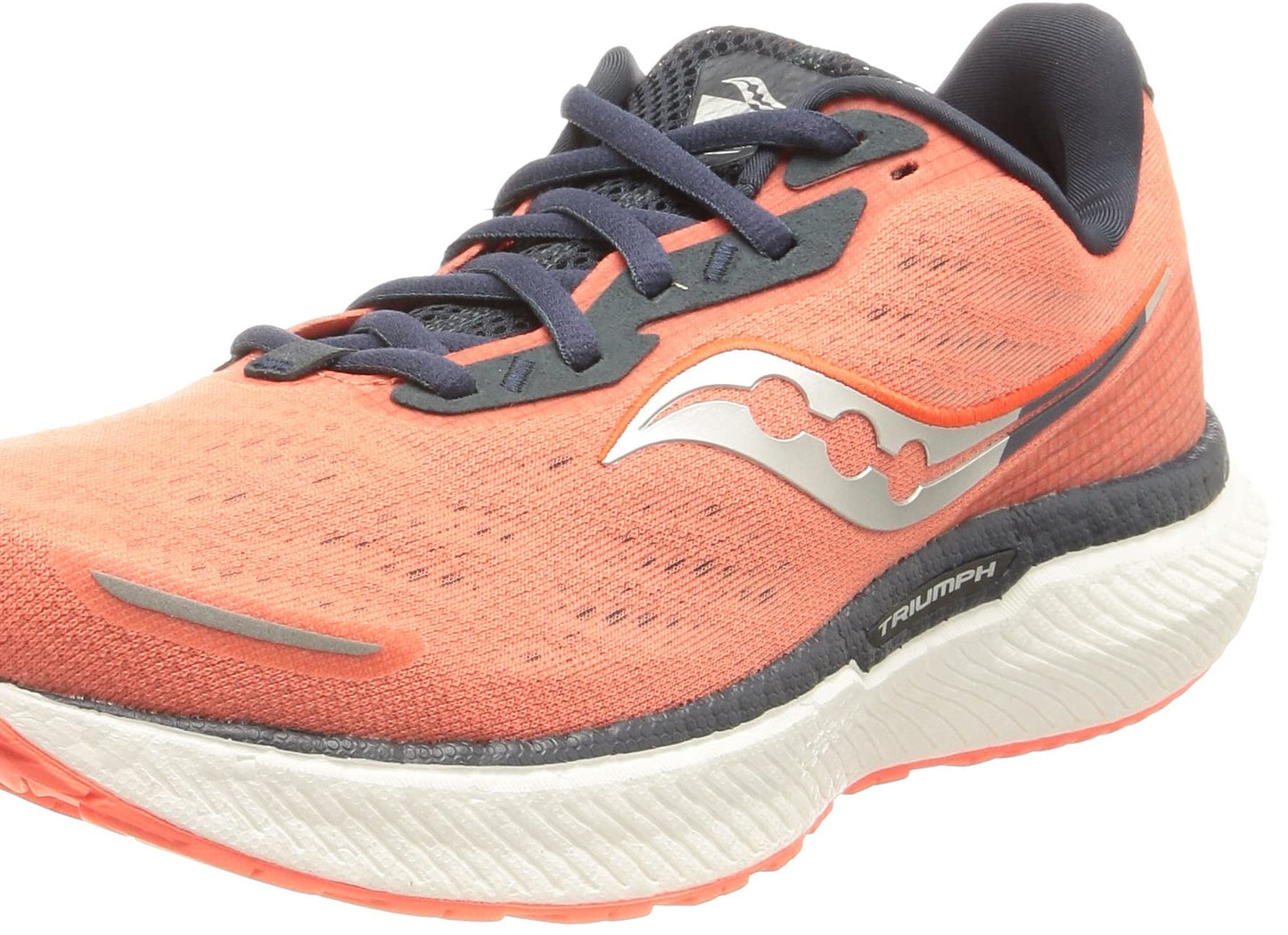 Saucony Women's Triumph 19 Running Shoes Sunstone/Nigh Orange Size 6 B (M) Us