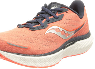 Saucony Women's Triumph 19 Running Shoes Sunstone/Nigh Orange Size 6 B (M) Us