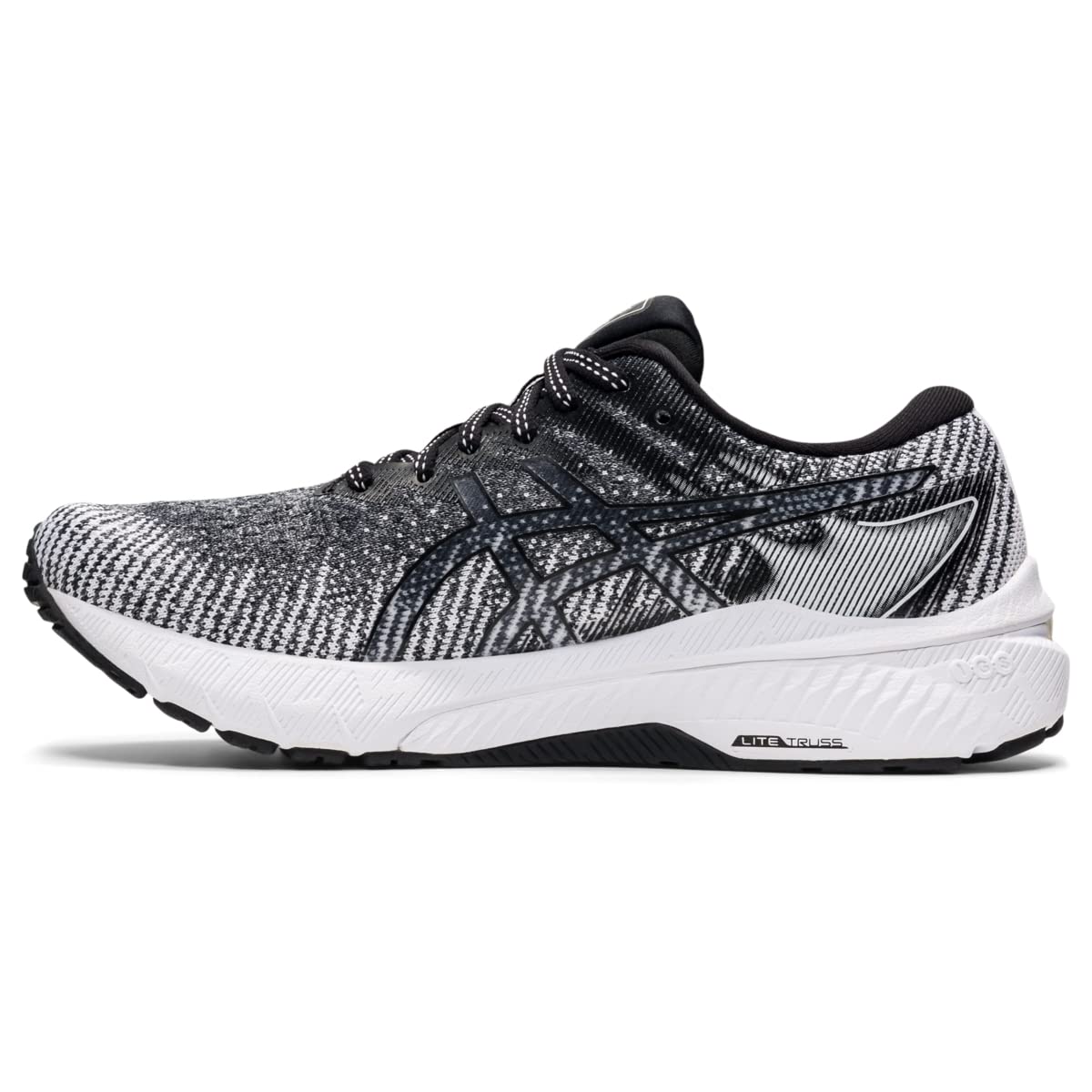 Asics Women's Gt 2000 10 Running Shoes White/Black Size 10 B (M) Us