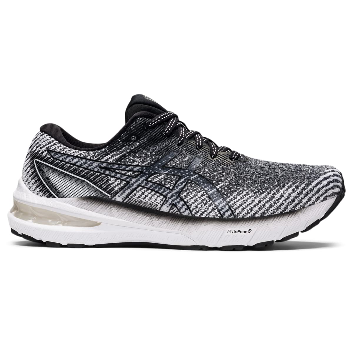 Asics Women's Gt 2000 10 Running Shoes White/Black Size 10 B (M) Us