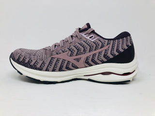 Mizuno Women's Wave Rider 24 Knit Running Shoespurple Size 6 B (M) Us