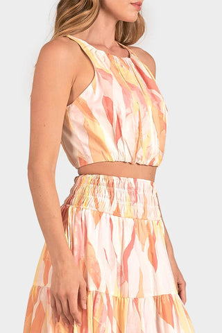 Elan - Halter Crop Top