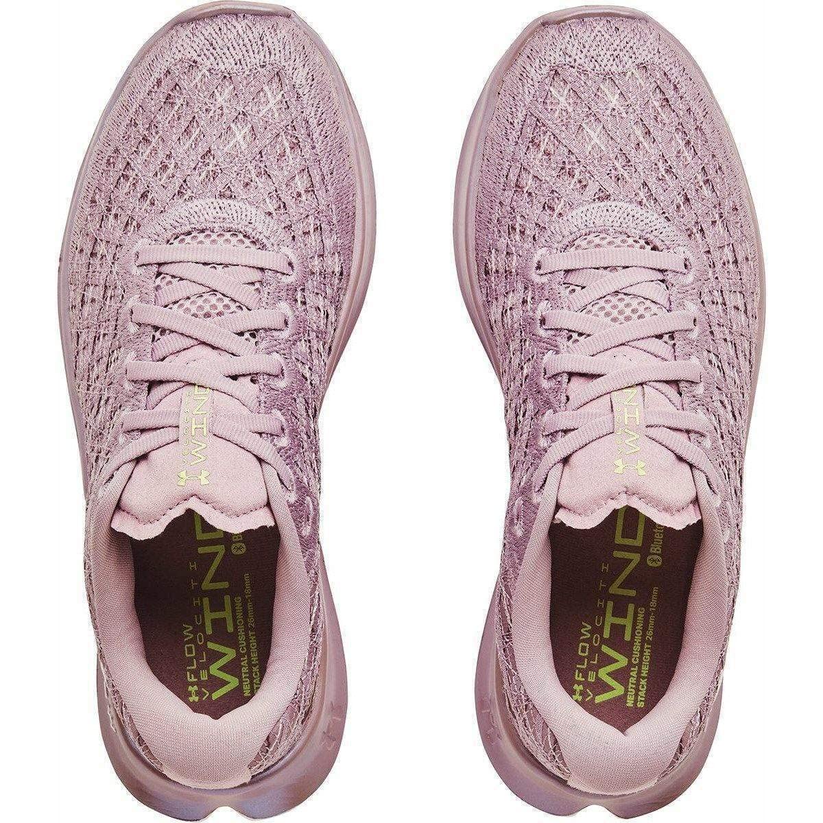 Under Armour Women's Flow Velociti Wind Running Shoes Pink