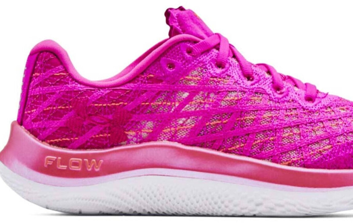 Under Armour Women's Flow Velociti Wind Running Shoes Pink