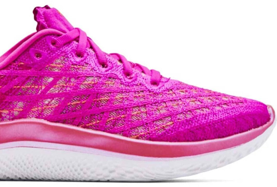 Under Armour Women's Flow Velociti Wind Running Shoes Pink