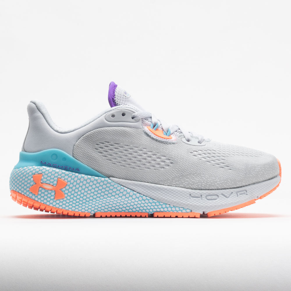 Under Armour Women's Hovr Machina 3 Running Shoes Gray/Blue Size 9 B (M) Us