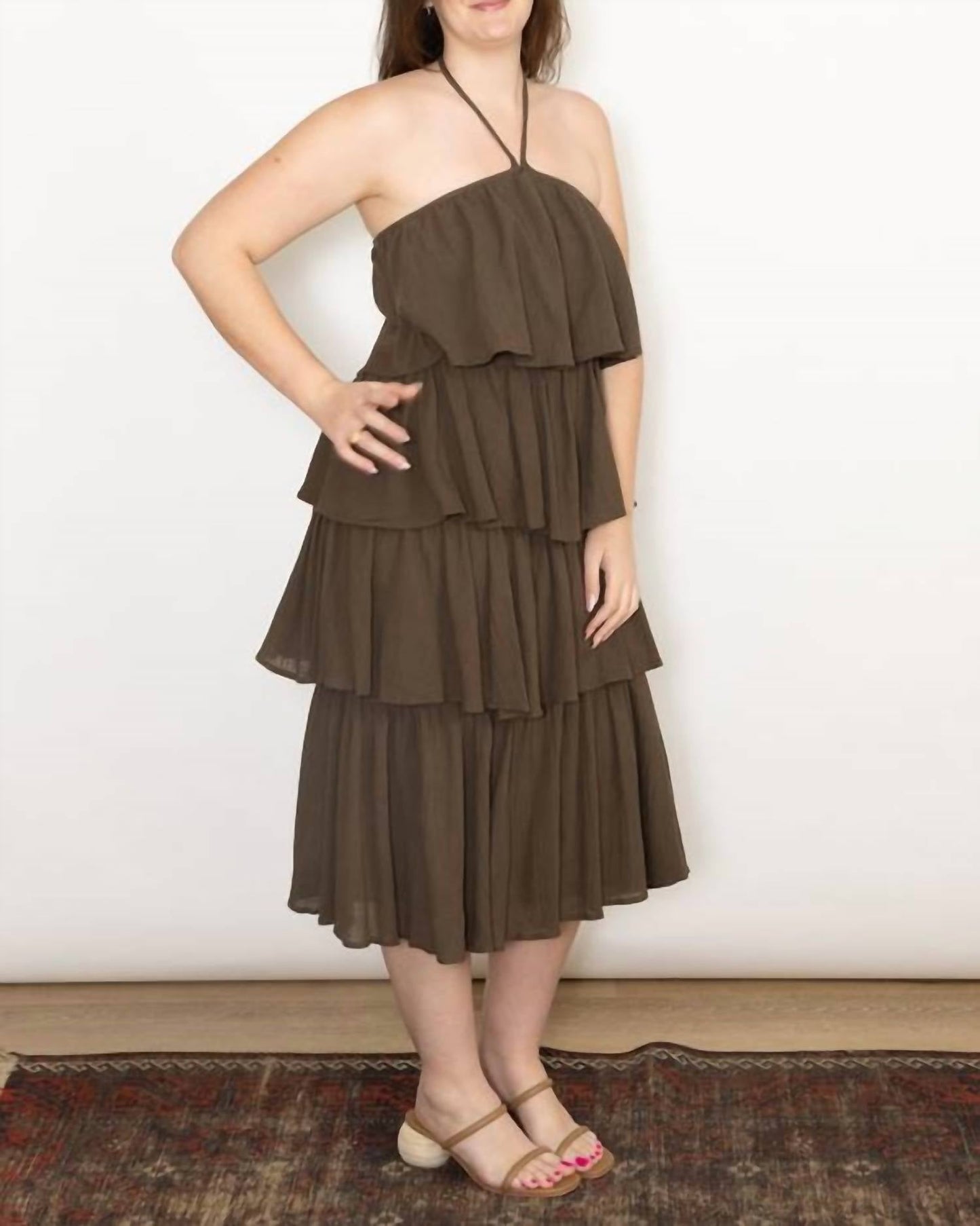 Laurence Bras - Ice Halter Midi Dress
