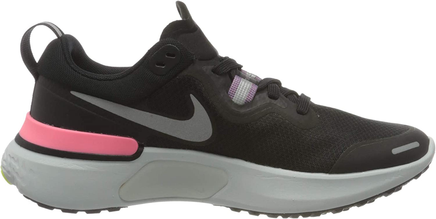 Nike Women's React Miler Trail Shoes Silver/Violet/Sunset Size 6 B Medium US