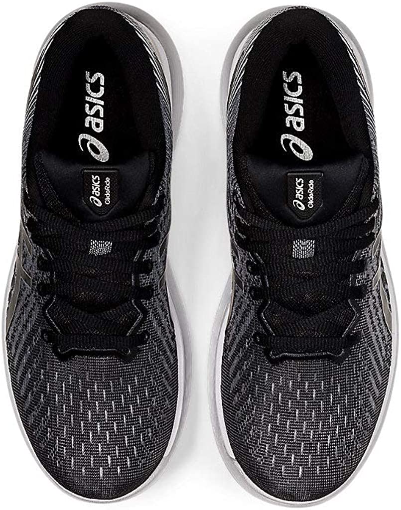 ASICS Women's Glideride 2 Running Shoes Black/White Size 11 B Medium US