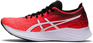 ASICS Women's Magic Speed Running Shoes Sunrise RED/White Size 6.5 B Medium US