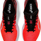 ASICS Women's Magic Speed Running Shoes Sunrise RED/White Size 6.5 B Medium US