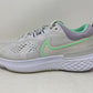 Nike Women's React Miler 2 Running Shoes Platinum Green Size 6.5 B (M) Us
