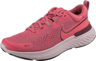 Nike Women's React Miler 2 Running Shoes Archaeo Pink/Beetroot Size 11 B Medium US