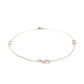 Sterling Silver Anklet with Infinity Symbols