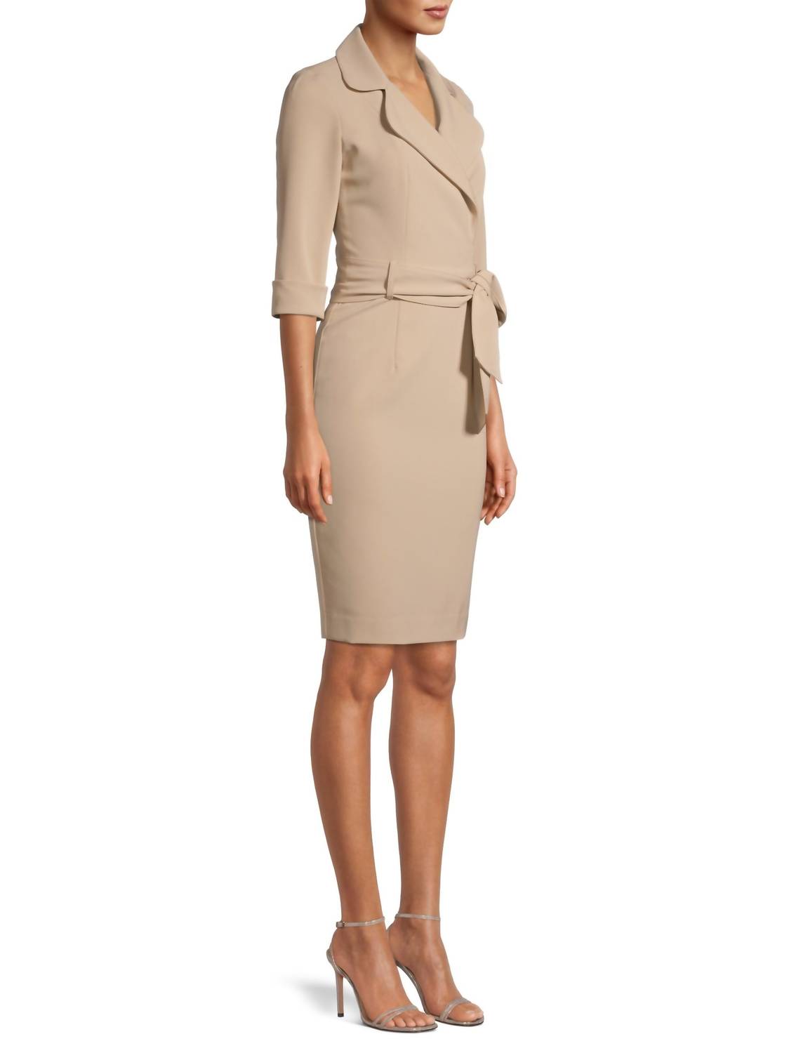 Black Halo - Lucinda Belted Sheath Dress