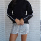Elan - Contrast Stitch Sweater