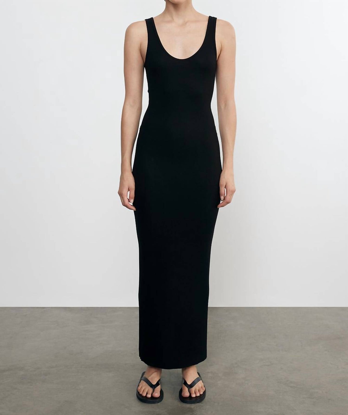Enza Costa - Silk Rib Maxi Tank Dress