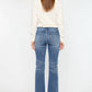 Kancan - High Rise Clean Hem Flare Jeans