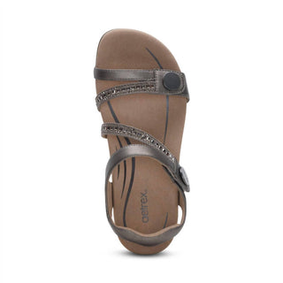 Aetrex - Women's Jess Adjustable Quarter Strap Sandal