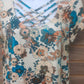 Entro - Women's Floral Cage Front Tunic