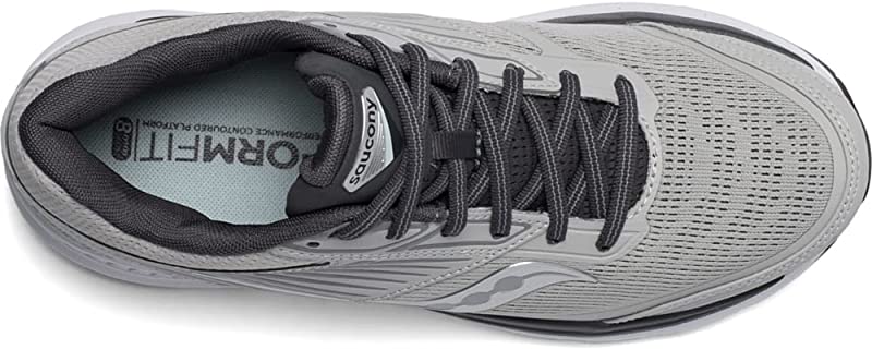 Saucony Women's Echelon 8 Running Shoes Alloy/Charcoal Size 11.5 D Wide Us