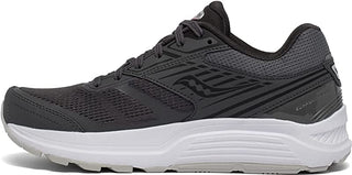 Saucony Women's Echelon 8 Running Shoes Charcoal/Cherry Black