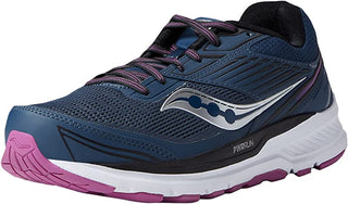 Saucony Women's Echelon 8 Running Shoes Space/Razzle Blue