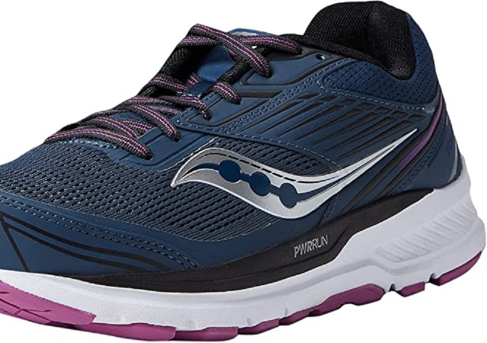 Saucony Women's Echelon 8 Running Shoes Space/Razzle Blue