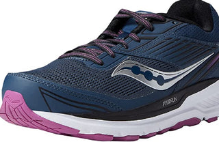 Saucony Women's Echelon 8 Running Shoes Space/Razzle Blue