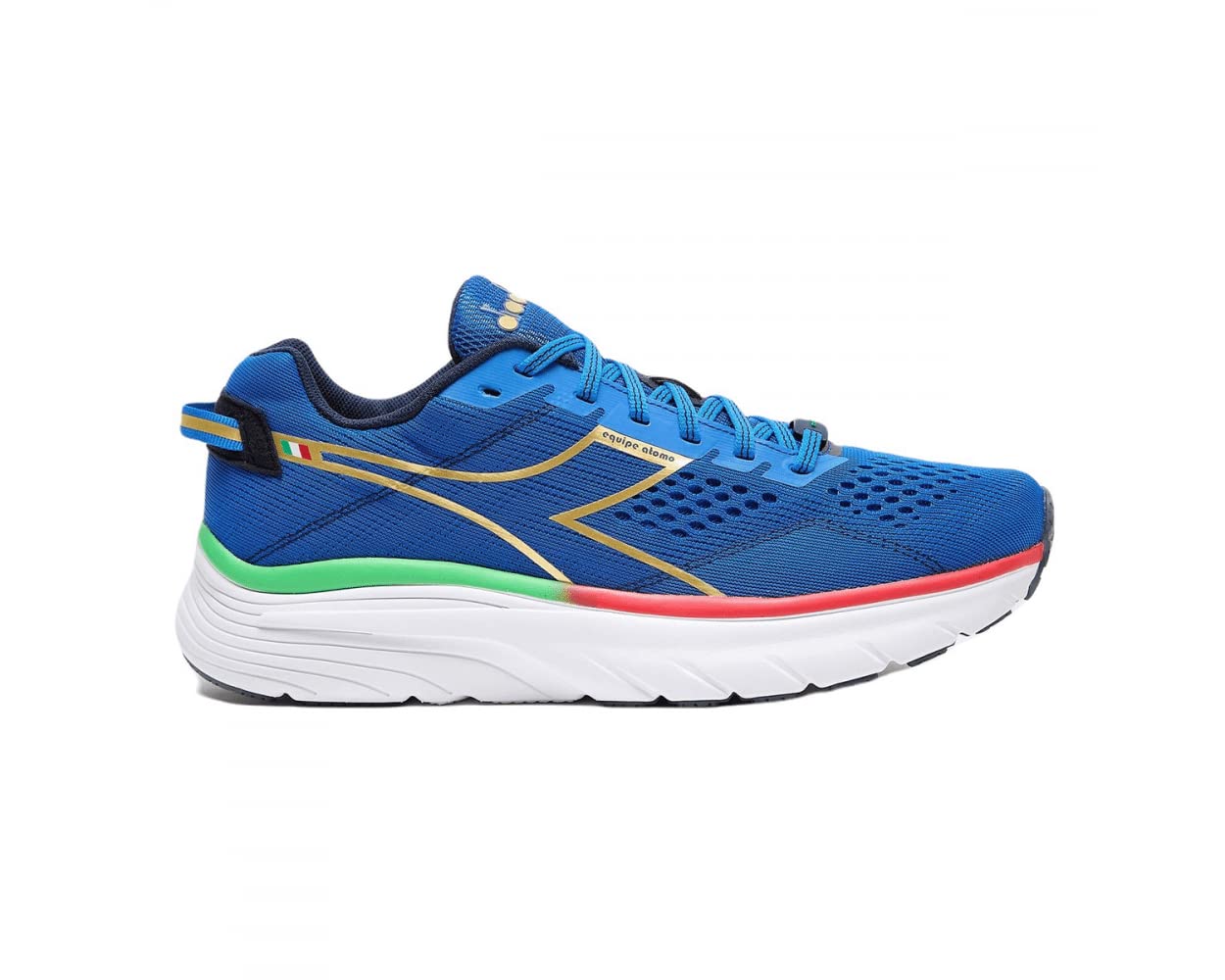 Diadora Men's Equipe Atomo Running Shoes Blue Size 7 D Medium US