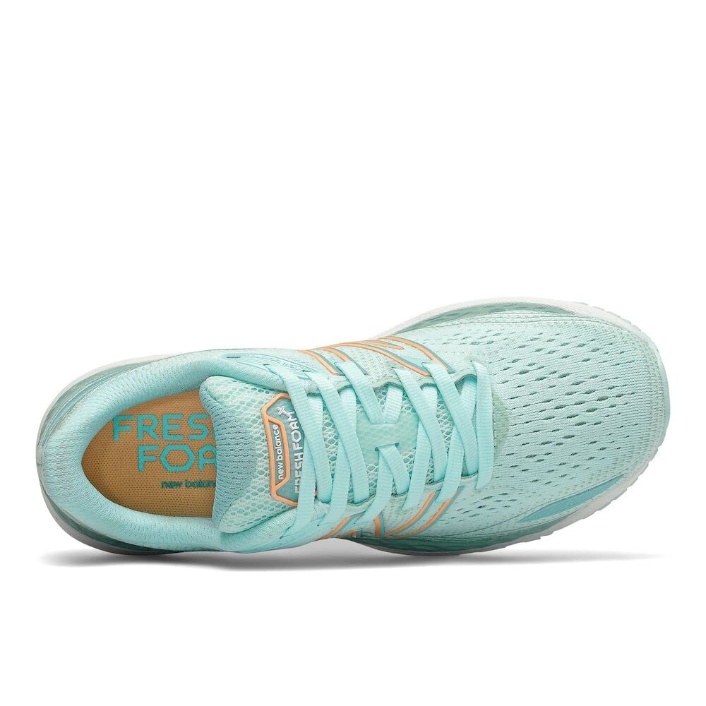 New Balance Women's X 860 V12 Running Shoes Blue/Light Mango Size 6 D Wide US